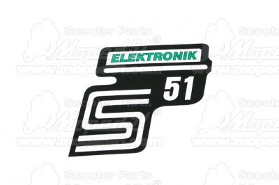 matrica deknire elektronic z�ld