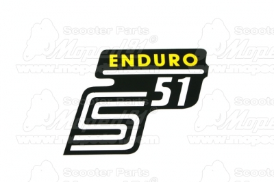  matrica enduro s�rga 