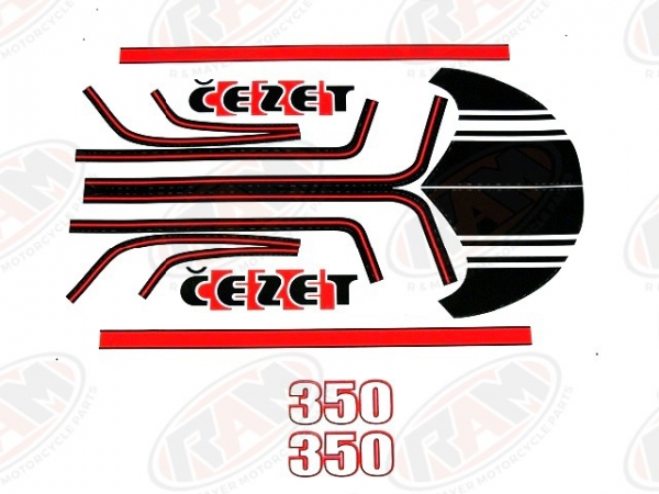 JAWA Matrica komplett 