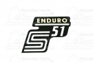 matrica enduro feh�r 