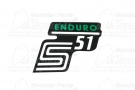 matrica enduro z�ld 
